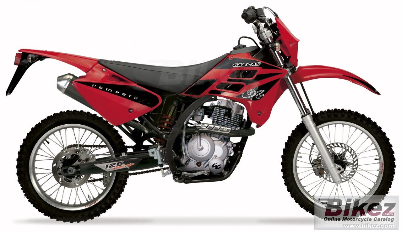 Big GAS GAS pampera 125 picture and wallpaper from Bikez.com